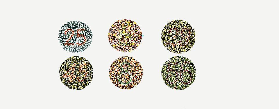 Color Blindness Test Pattern