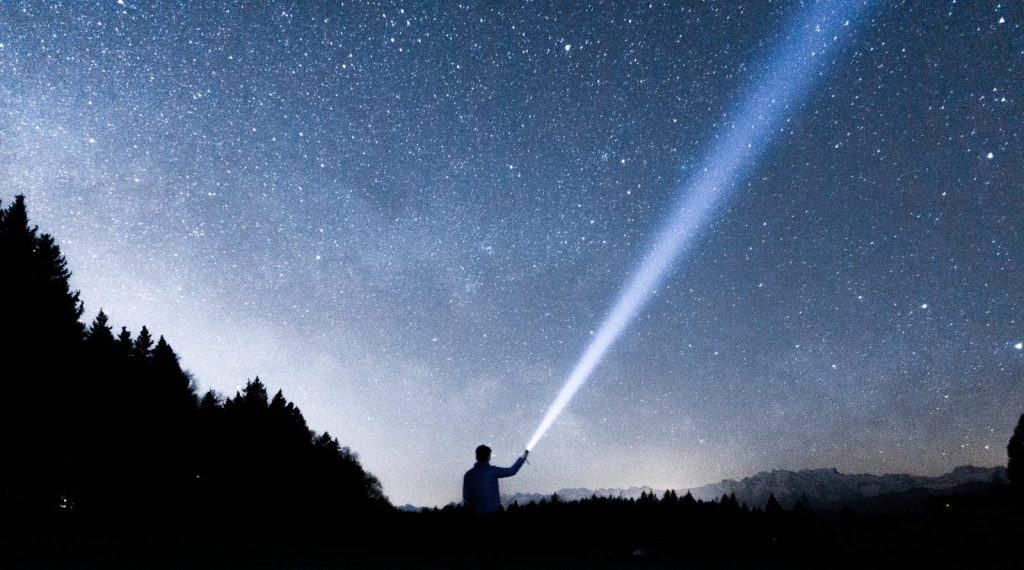 Shining a beam into the sky - looking for synergy - the transfomation experience Shining a beam into the sky - looking for synergy - the transfomation experience